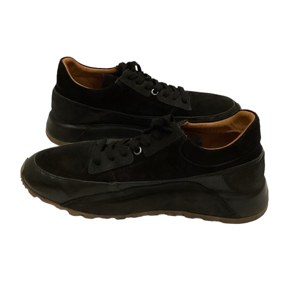 NWT John Varvatos Collection Les Low Black Trainer Sneakers Size 13 - Picture 11 of 16